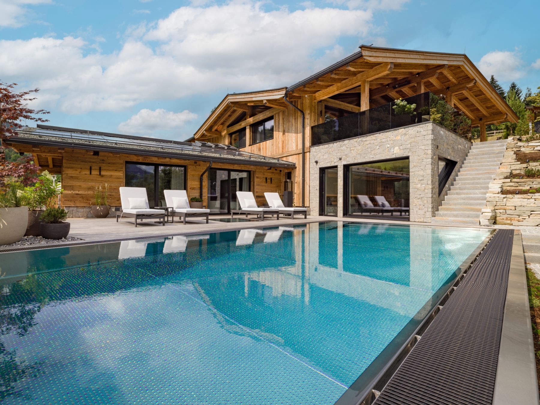 Villa The Hills mit Infinity-Pool in Reith bei Kitzbühel